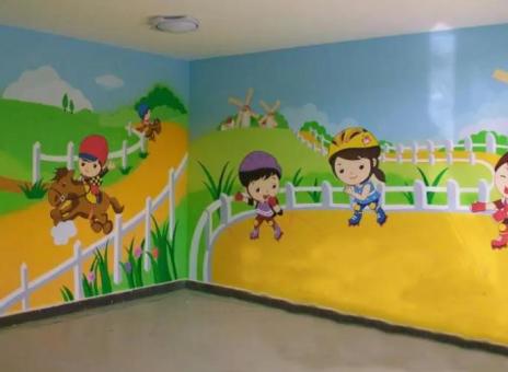 宁都幼儿园墙体彩绘制作流程及注意事项