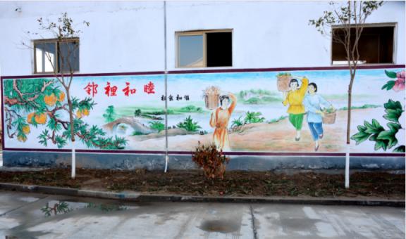 宁都乡镇文化墙 乡风文明焕发新活力