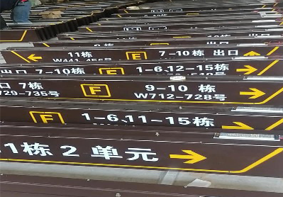 宁都广告标识中，常见的几种安装方式。